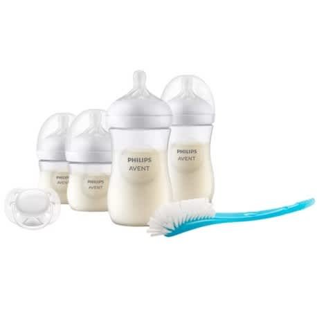 Avent NewBorn Gift Set – 2x 125ml – 2x 260ml – 1xSoother – 1xBrush