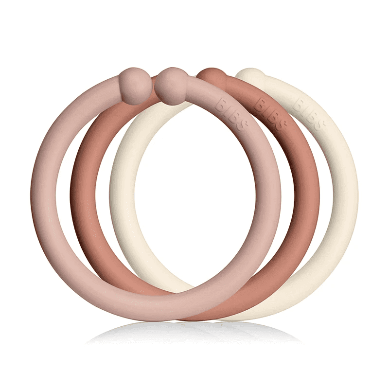 Bibs Loops x 12 – Blush/Woodchuck/Ivory