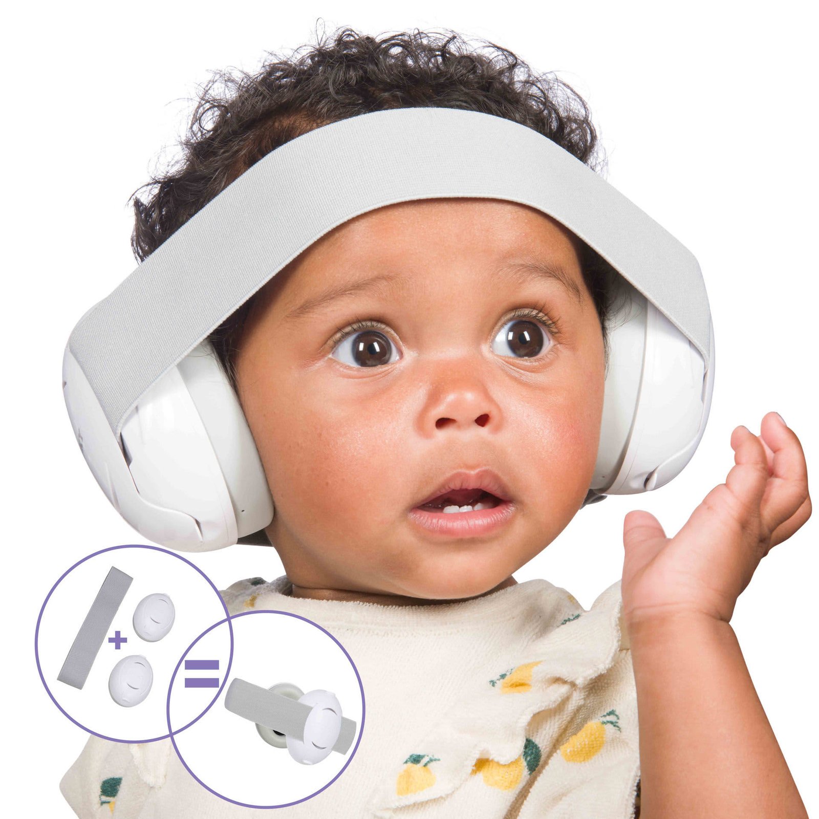 Dooky Ear Protection 2 in 1 Baby/Junior 0-12 Y