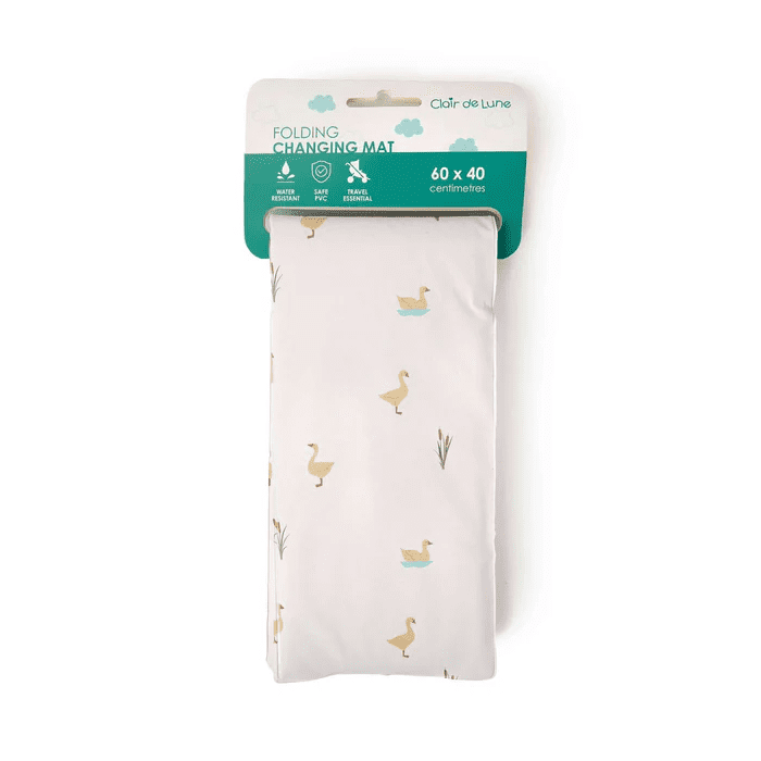 Clair De Lune Folding Changing Mat 60x40cm : Duckling