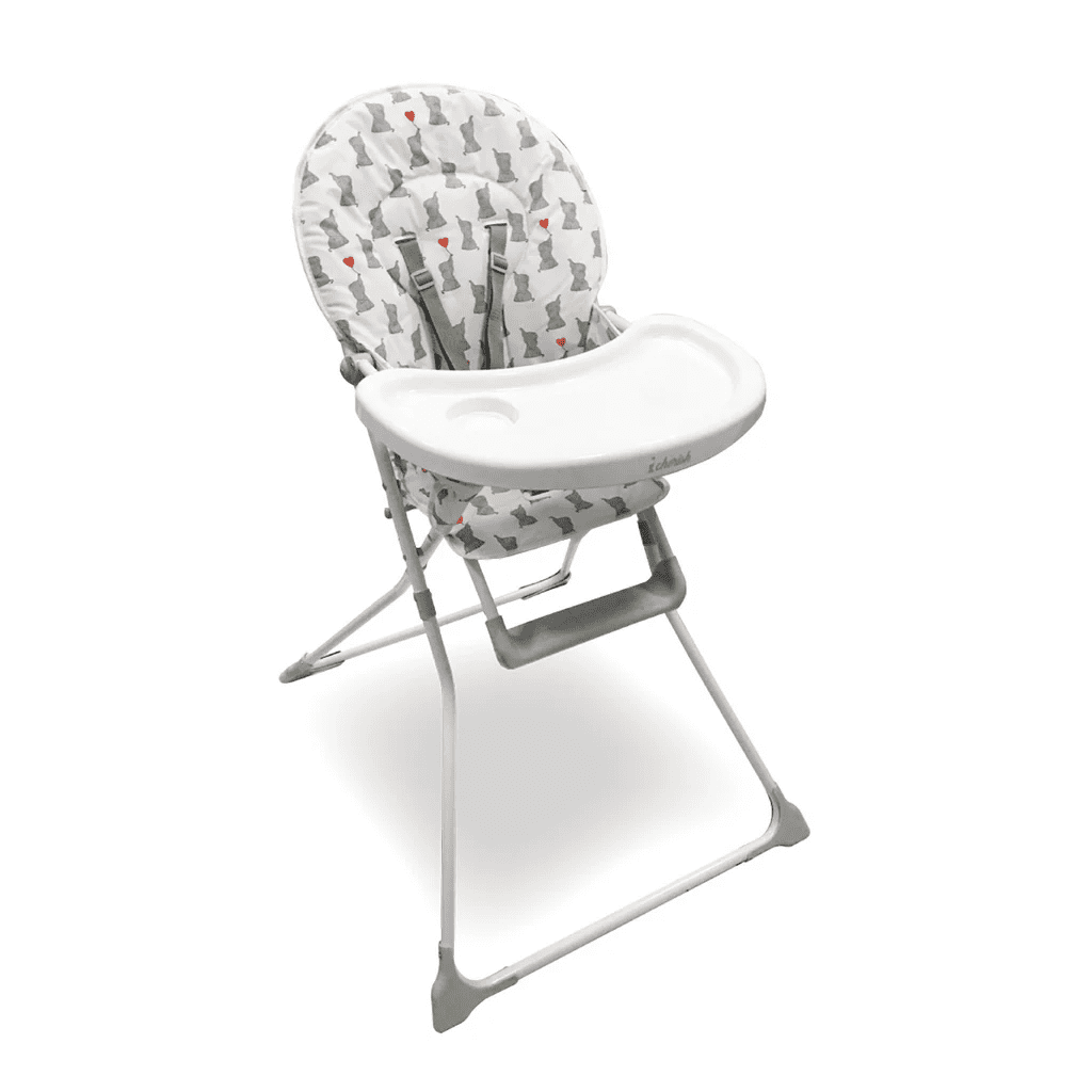My Babiie Compact Highchair : Elephants