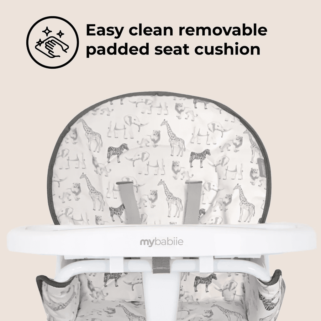 My Babiie Compact Highchair : Safari
