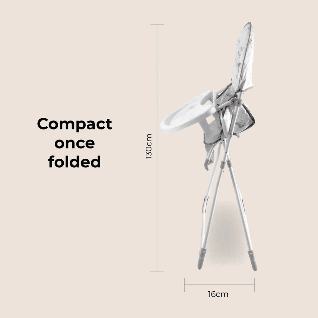 My Babiie Compact Highchair : Safari