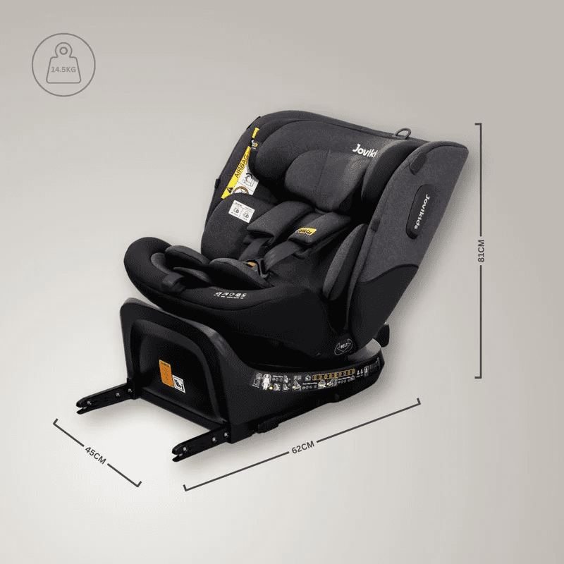 JoviKids Ranger 2 Carseat 360 Spin : Rosewood