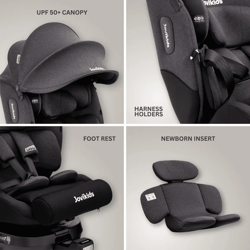 JoviKids Ranger 2 Carseat 360 Spin : Milkstone