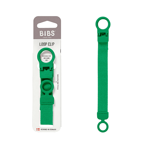 Bibs Pacifier Clip Loop : Cactus