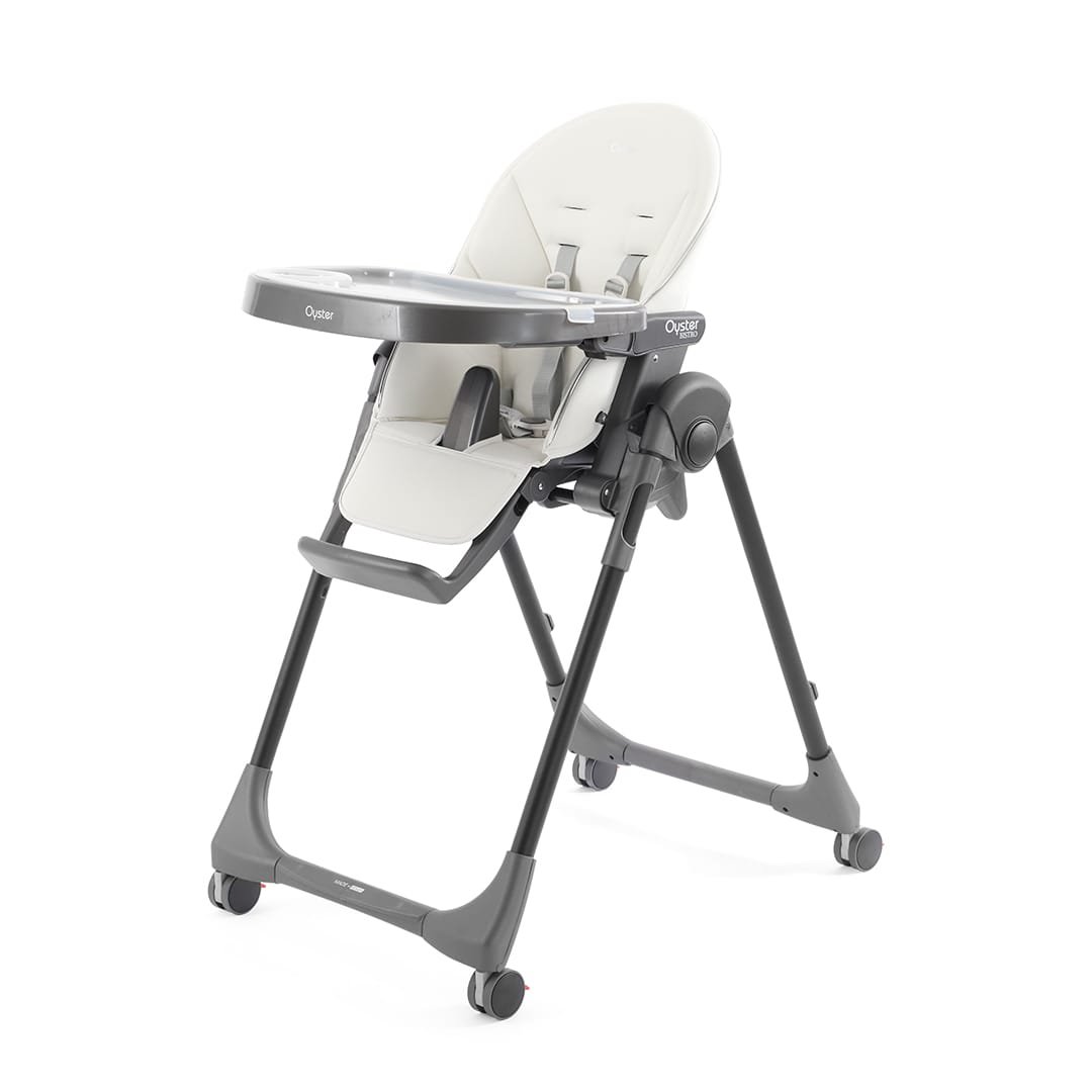 Oyster Bistro High Chair – WHITE