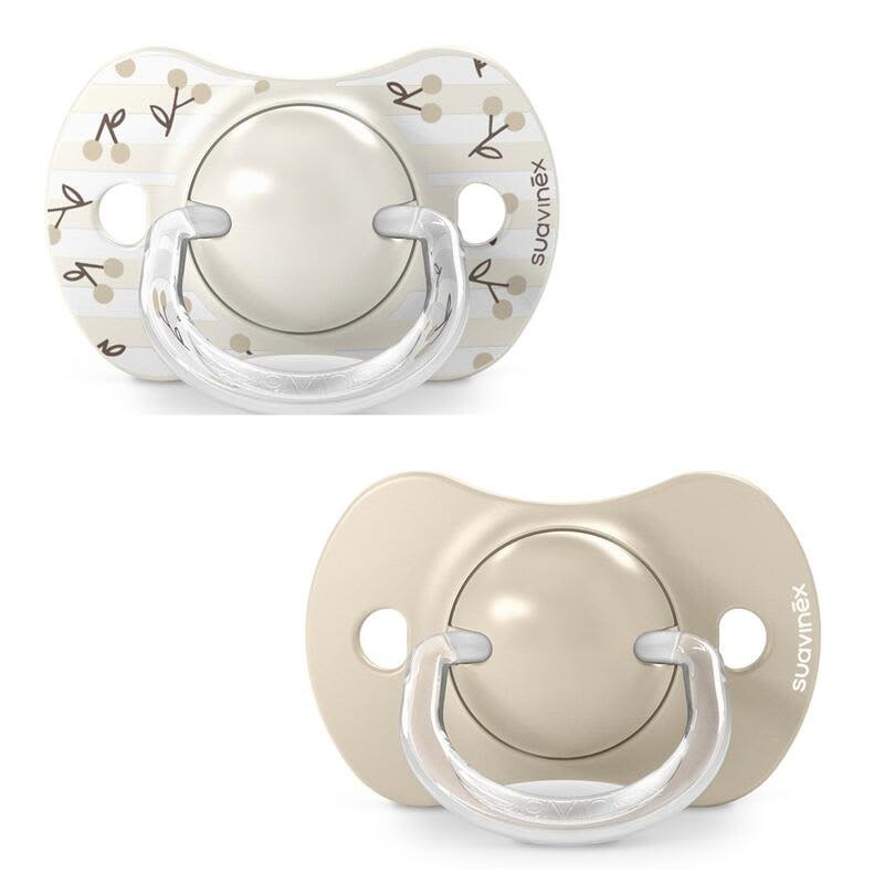 Suavinex Soother Silicone Physiological 0/6m Birdies : Beige